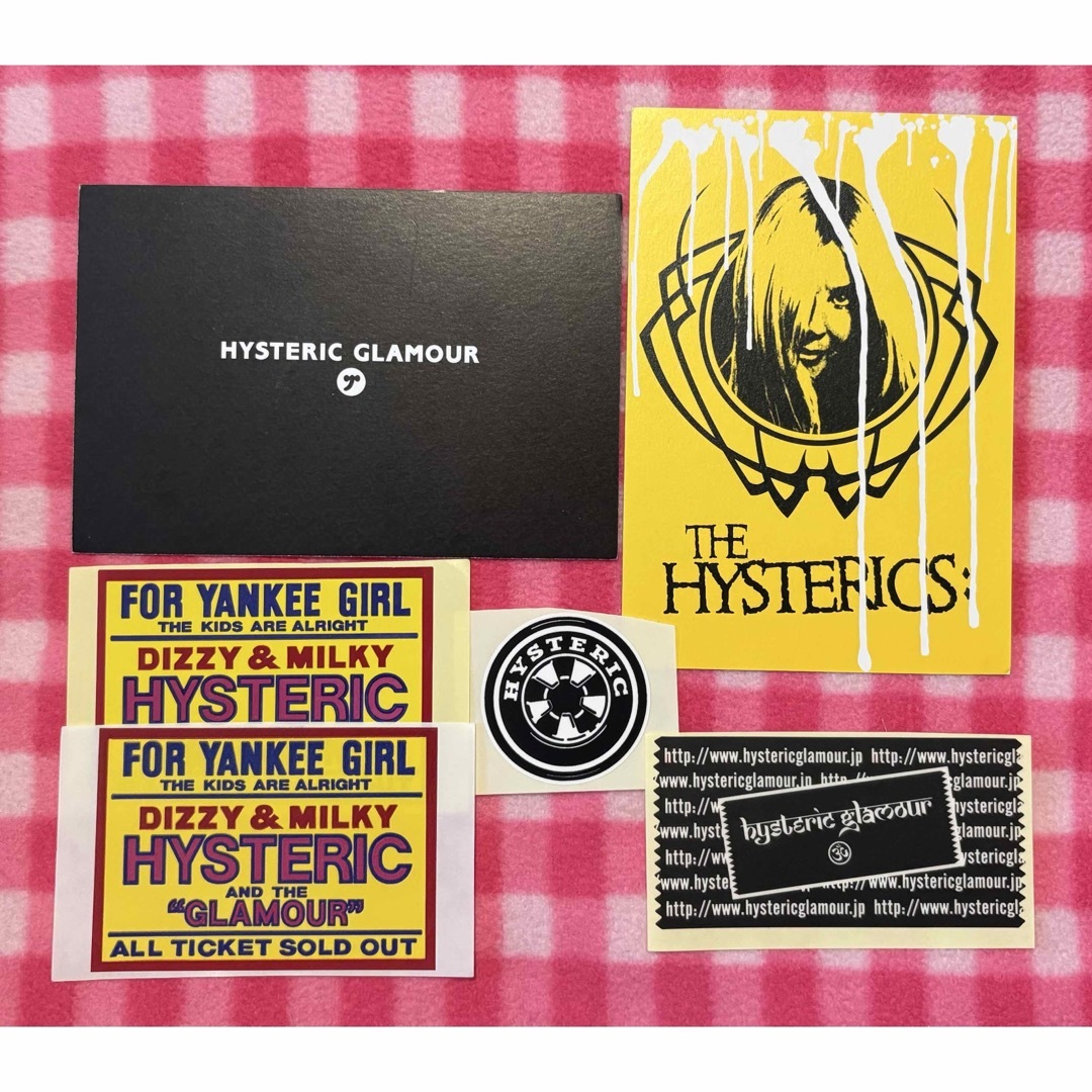 HYSTERIC GLAMOUR - ヒステリックグラマー ステッカー&ポストカード