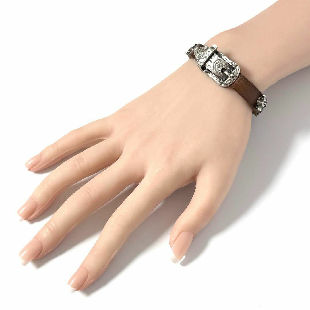 GUCCI - 【16cm】グッチ メンズ ウルフ アンガーフォレスト