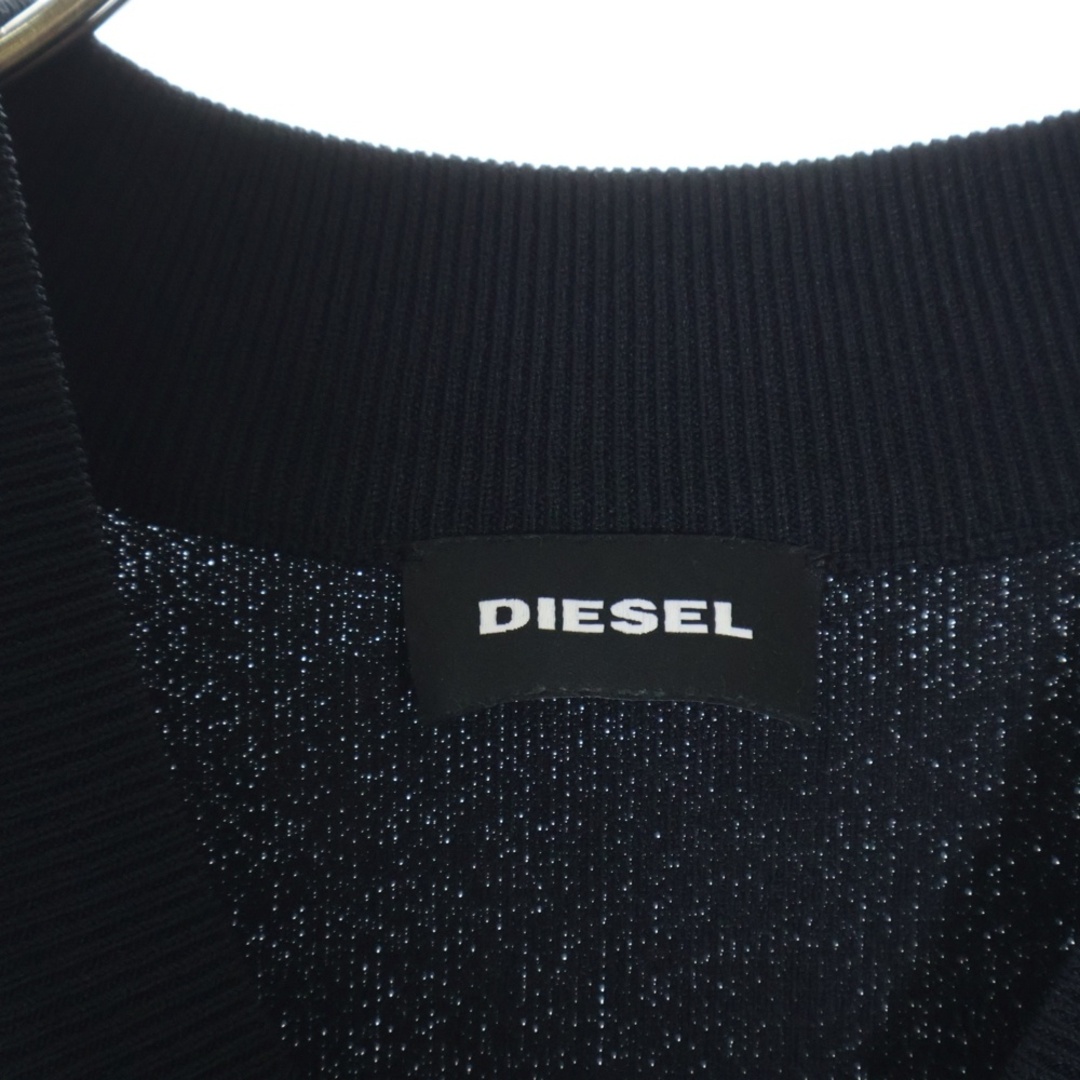 DIESEL - DIESEL ディーゼル ロゴジップ レーヨン ジップアップ
