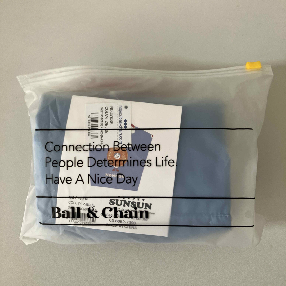 ボールアンドチェーン×パペットスンスン ショッピングバッグ M