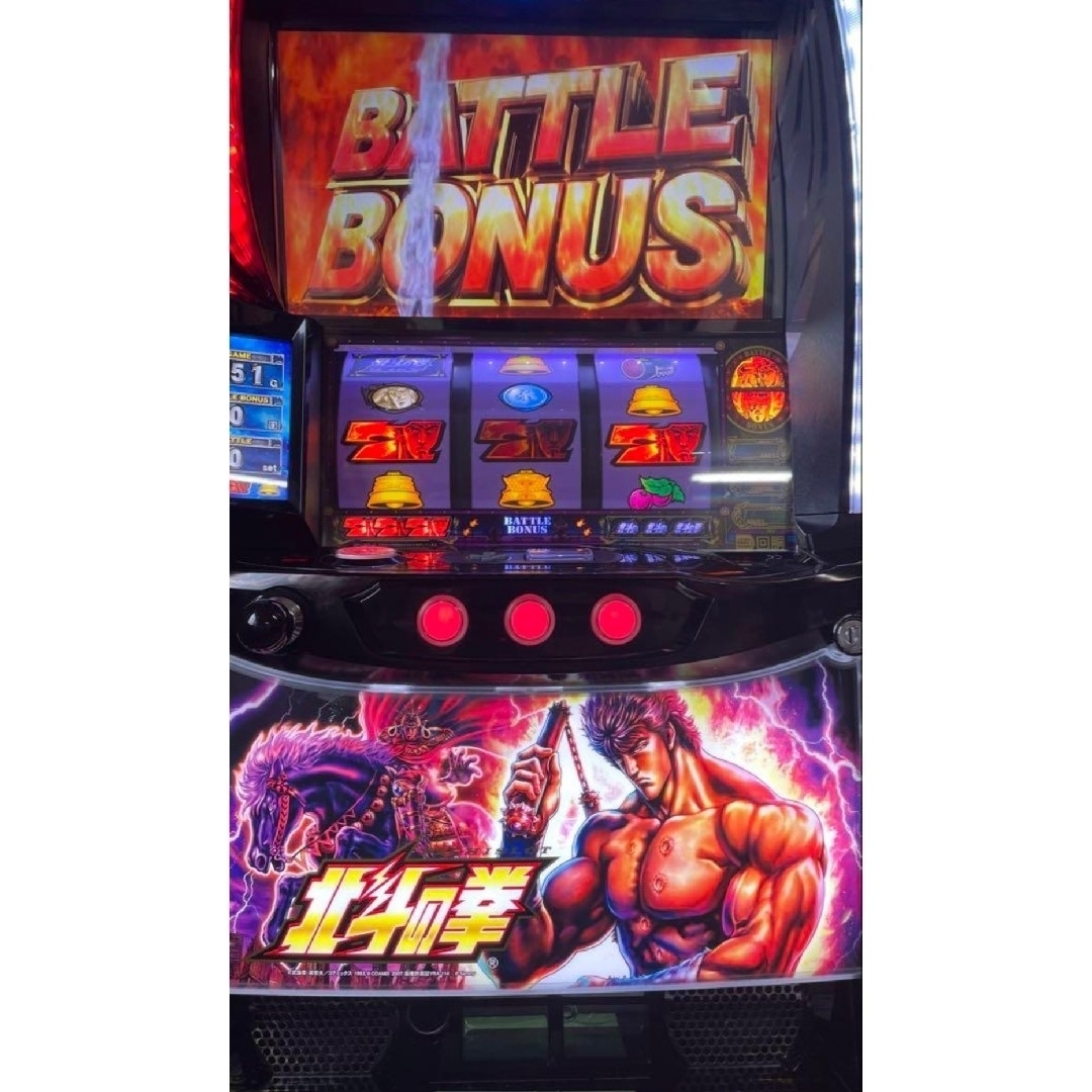 スマスロ・北斗の拳・動作良好・ケンシロウパネル・引き取り可能の通販