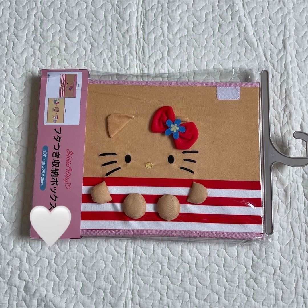 Avail - 【大人気】日焼けキティ ハローキティ フタ付き収納ボックス