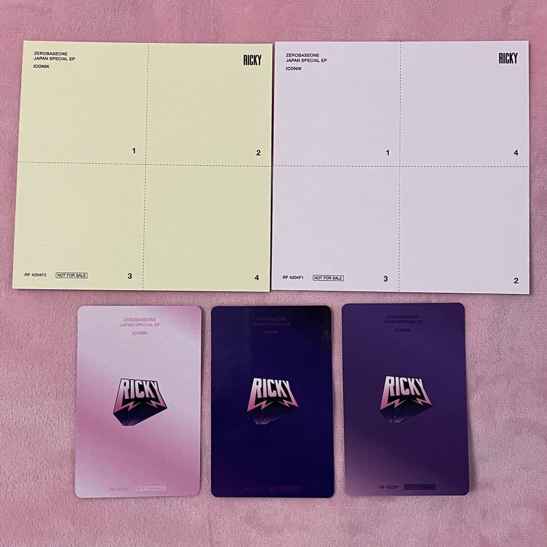 ZEROBASEONE - ZEROBASEONE ICONIK ソロ盤 コンプ ZB1 ゼベワン