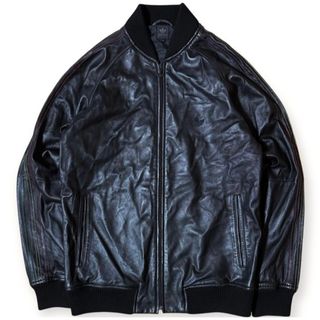 adidas - booさん adidas レザー ライダース W.ROHRL リアムギャラガー