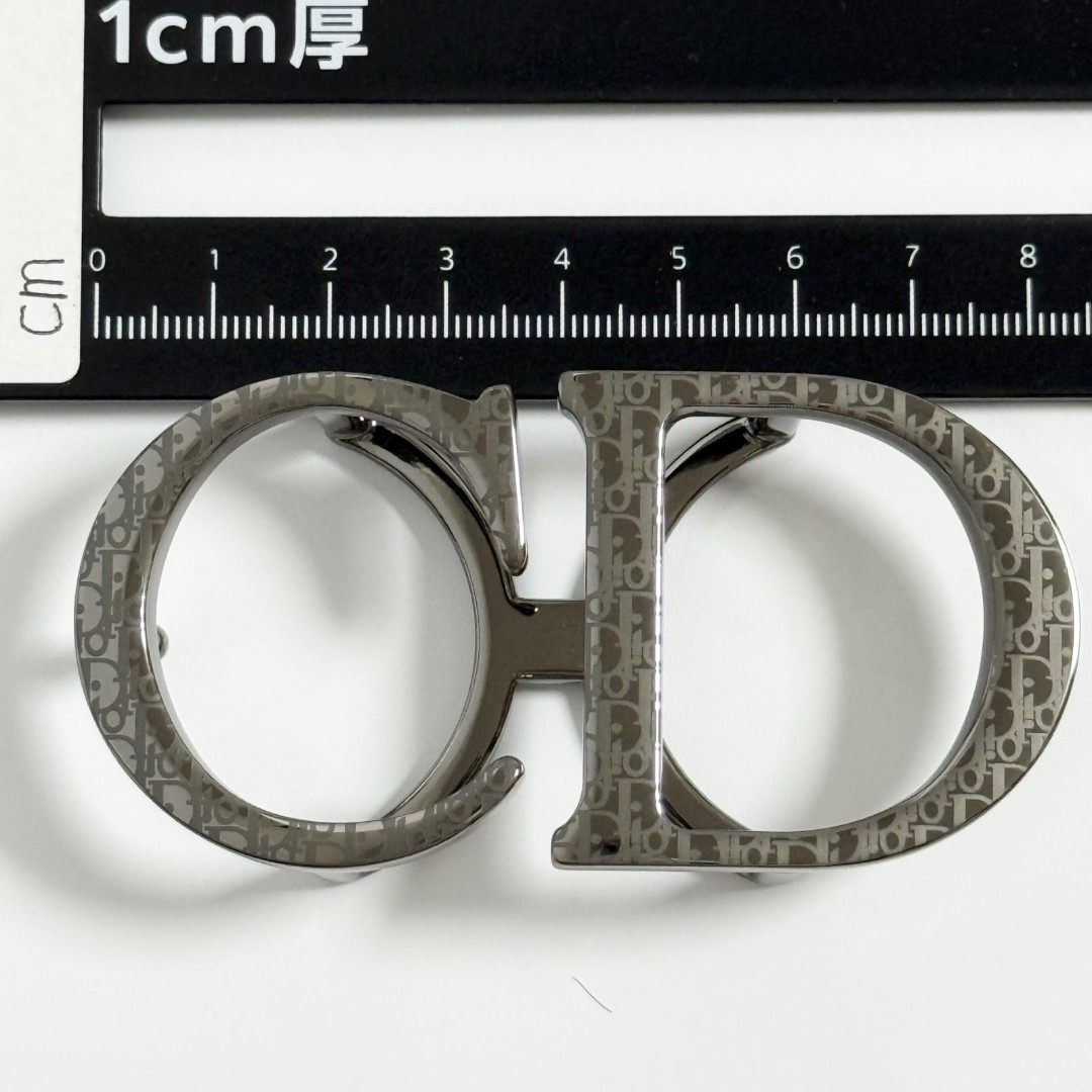 Christian Dior - ディオール メンズ CD ベルト バックル 35mm