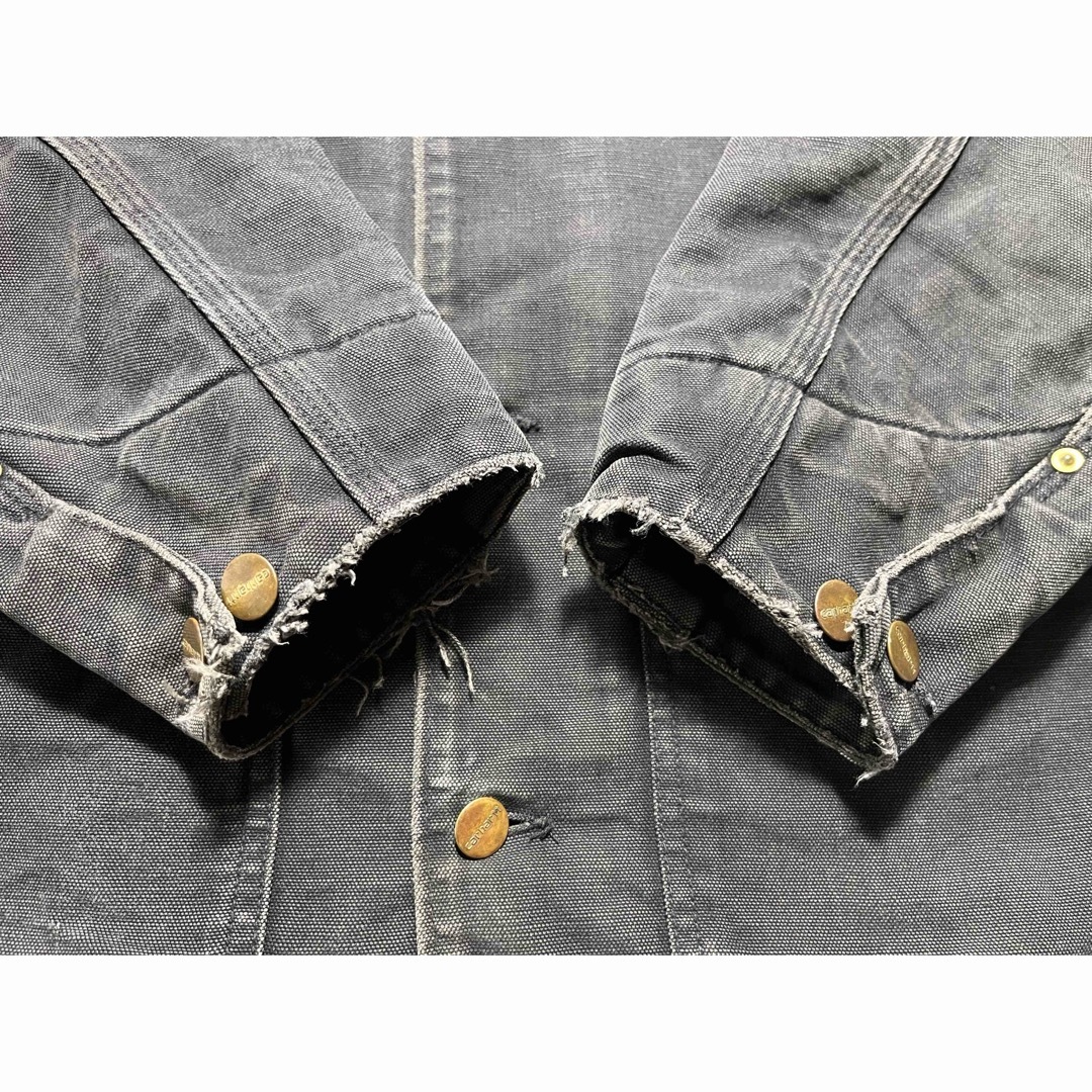 carhartt - 星タグ！42！ブラック！90's CARHARTT チョアコート