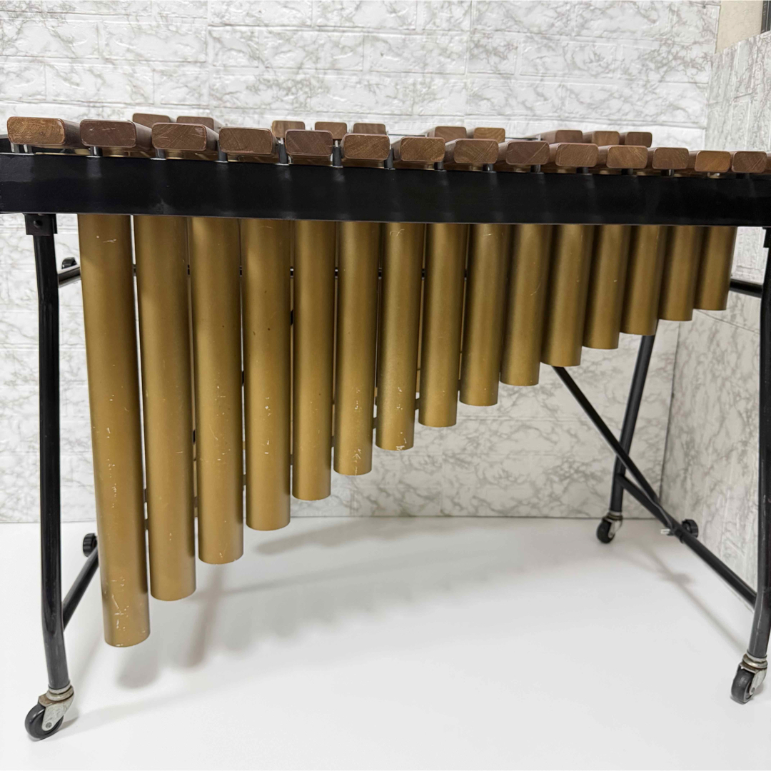 斉藤楽器製作所 マリンバ 立奏木琴 No.55 2オクターブ 25鍵 2個口発送