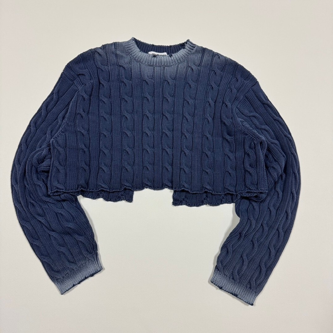 MIU MIU - miumiu ミュウミュウ クロップド ニット 38 g-dragon着用の