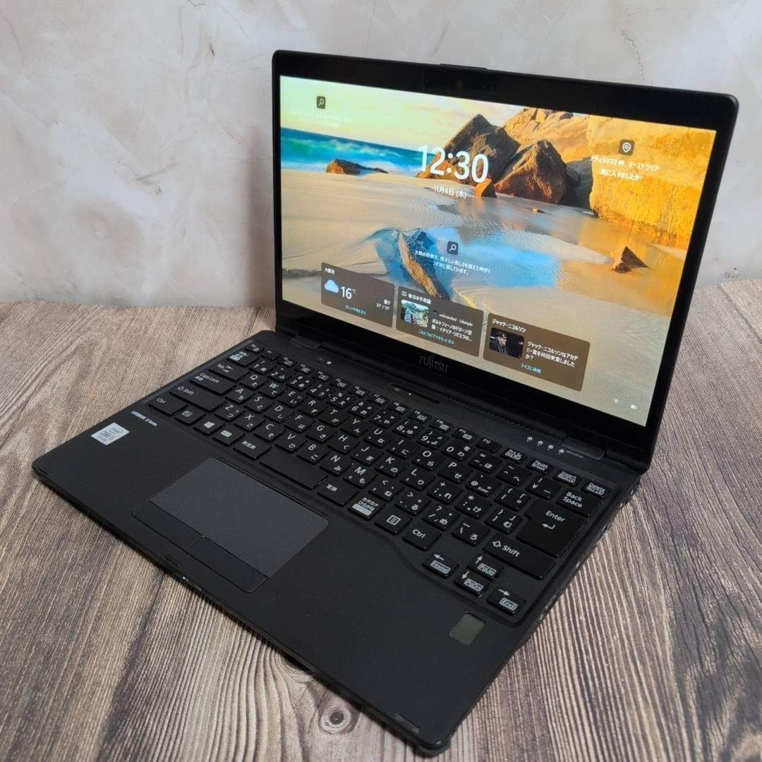 富士通 LIFEBOOK 2in1 第10世代 タッチペン付属 ノートパソコン