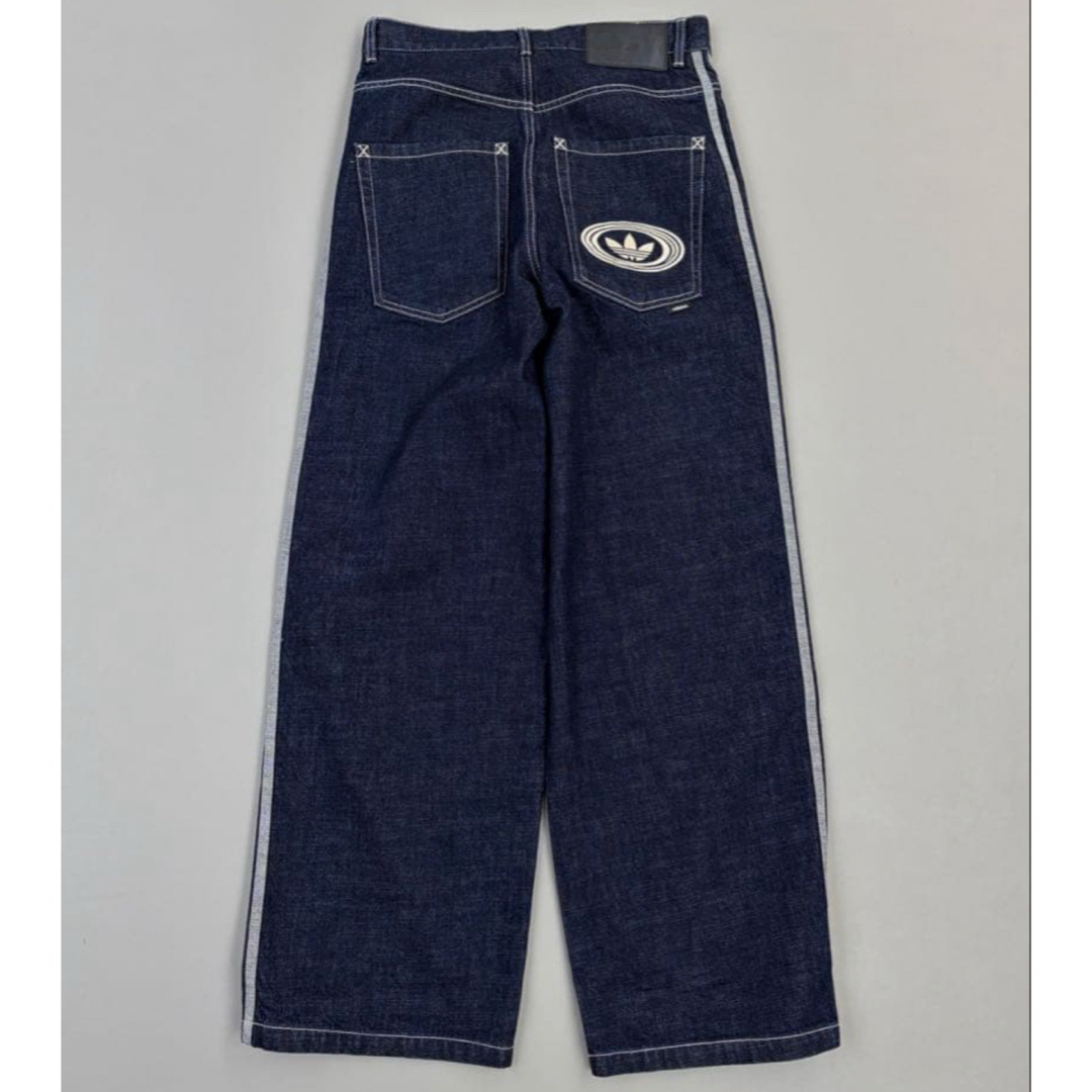 adidas Originals - 新品36 Adidas ワイドレッグ スケーターデニム