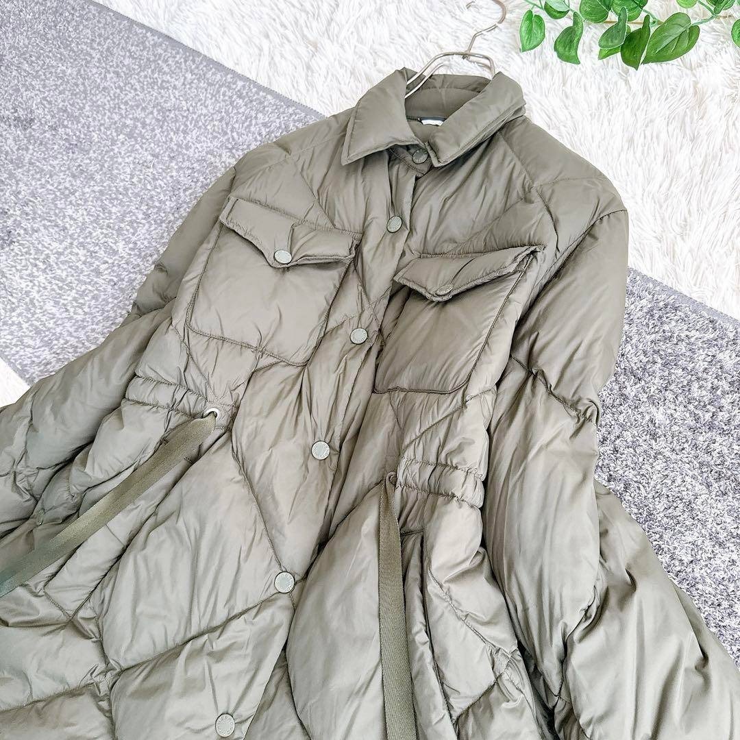 マックスマーラ 近年モデル MaxMara ライトダウン コート キルティング