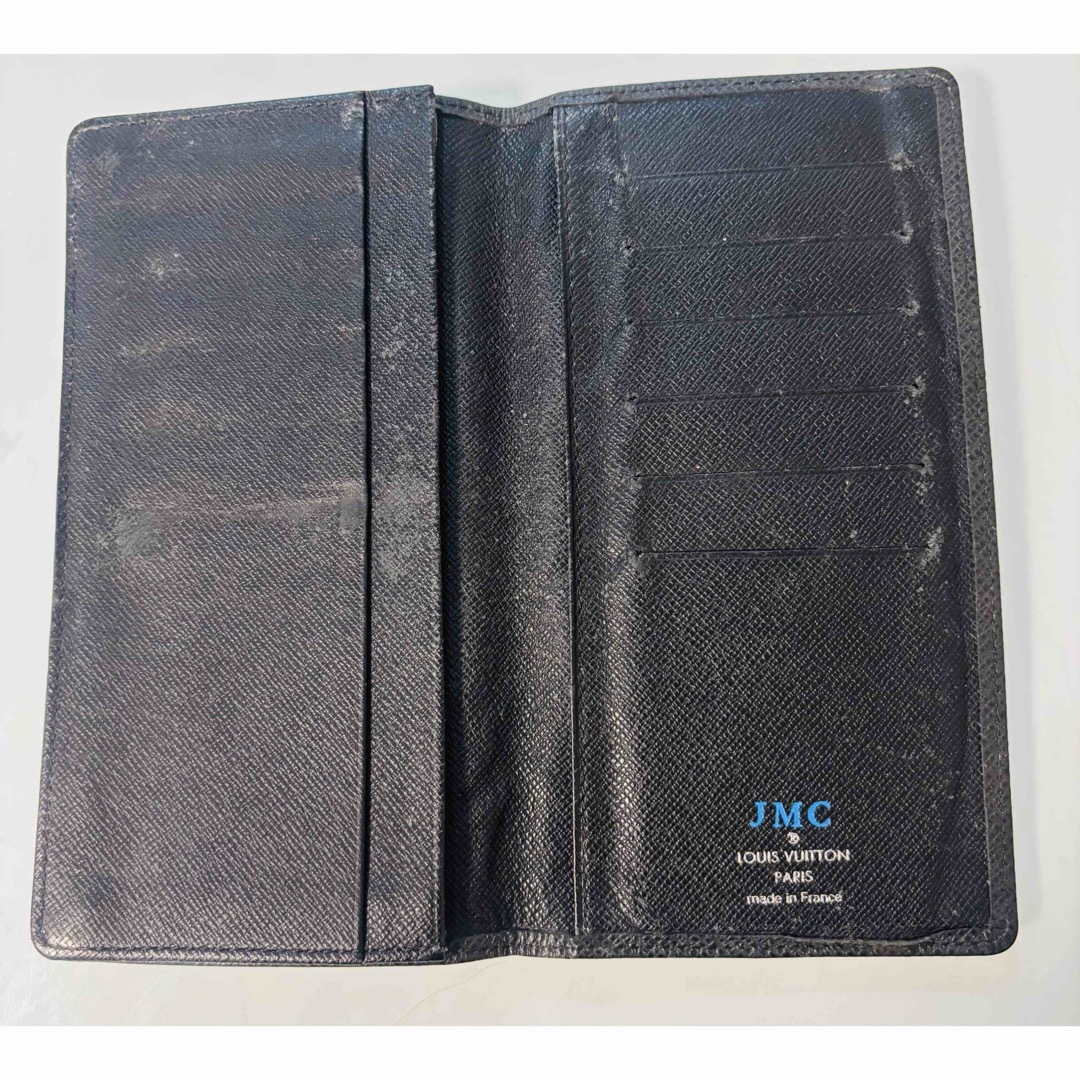 LOUIS VUITTON - ルイ・ヴィトン メンズ 長財布 ブラック 黒 レザーの