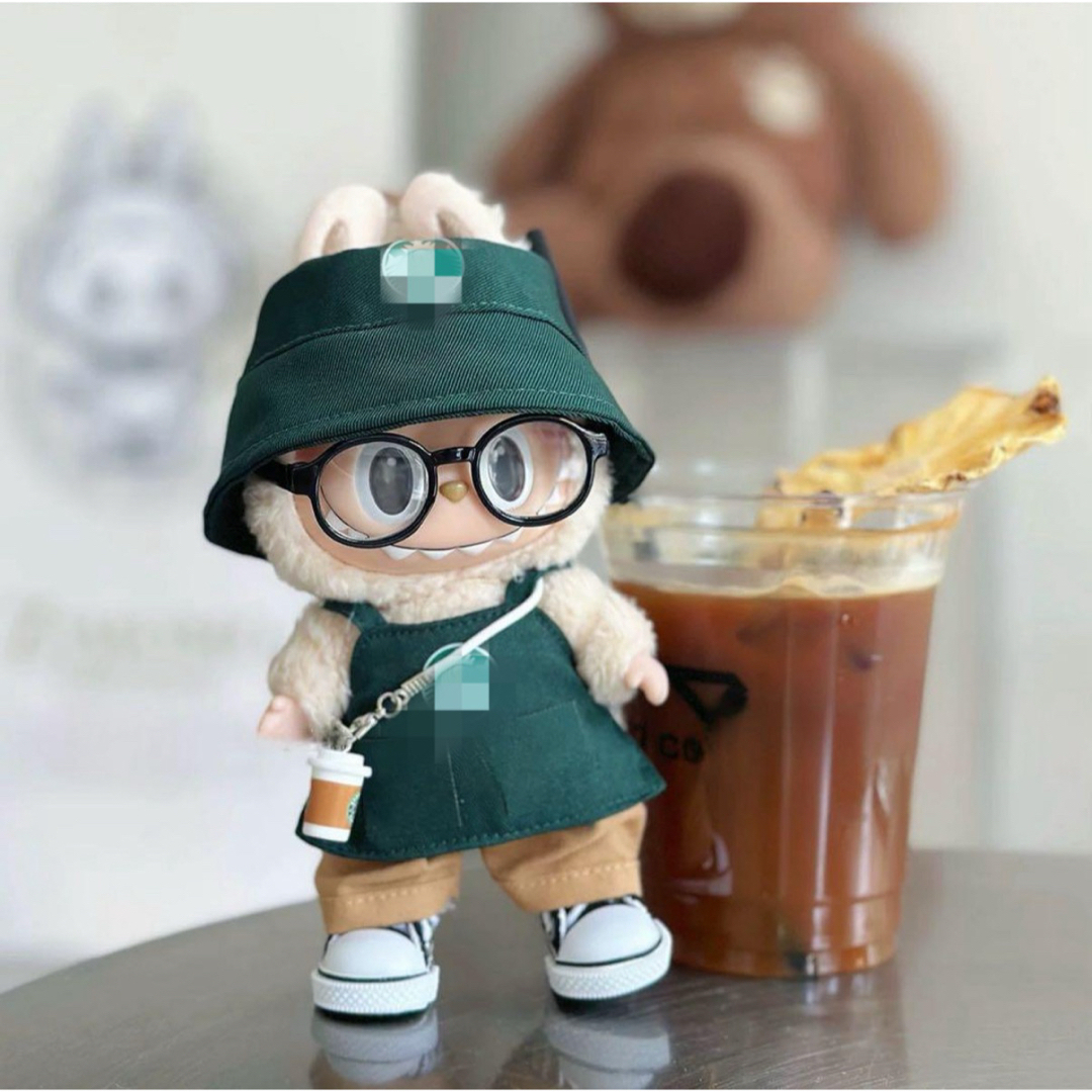 新品未使用【ラブブ】LABUBU 着せ替え服 スターバックスコスチューム