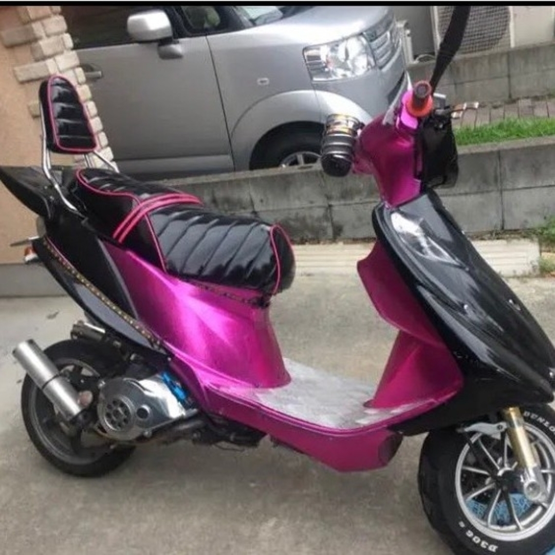 スズキ - アドレスv125G用シート&キジマ縦型バックレストカバー バイク