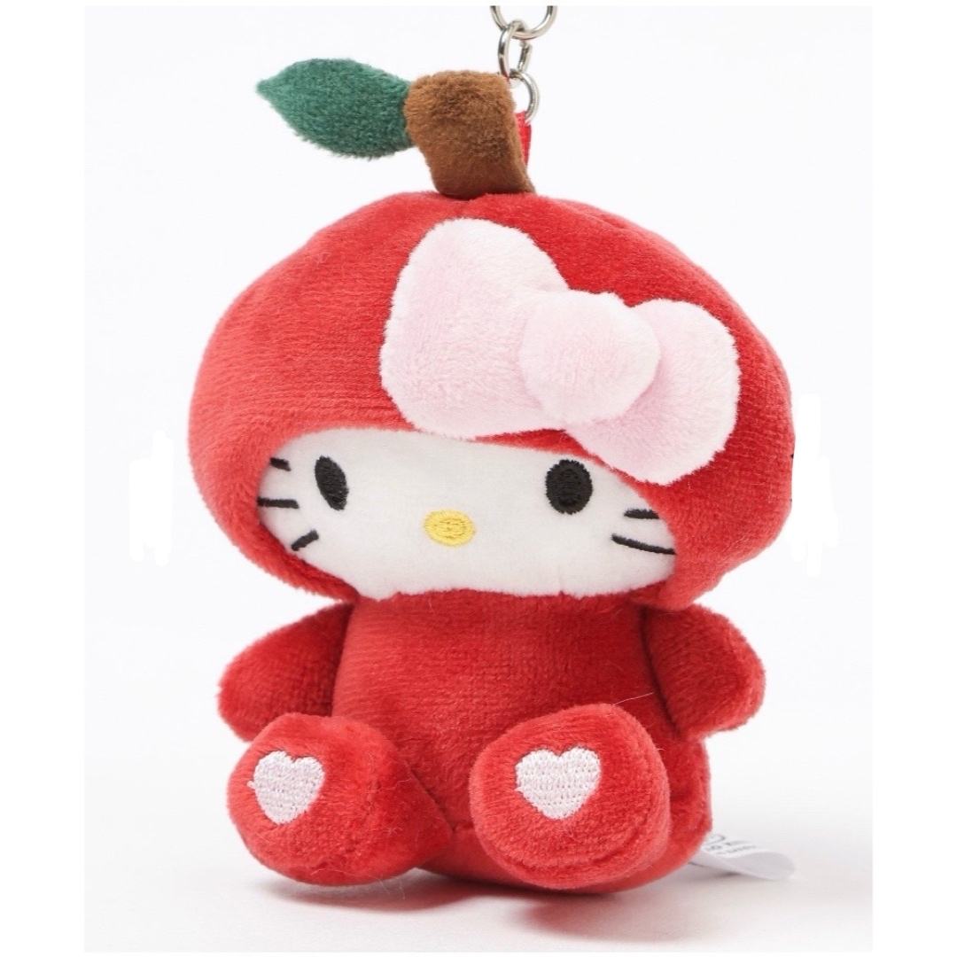 ハローキティ - hello kittyハローキティGLOBAL WORKキーホルダー紅い