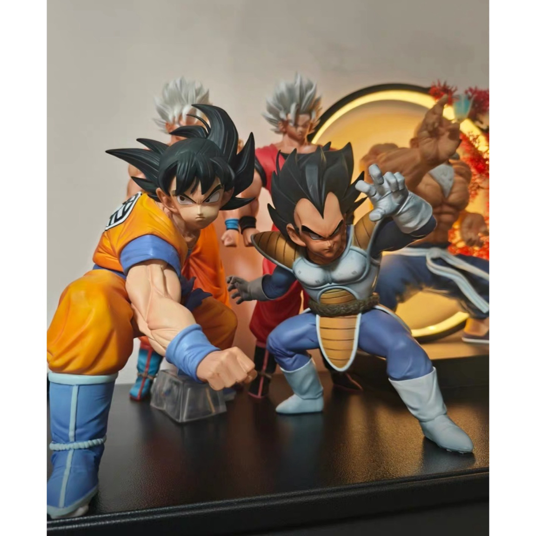 ドラゴンボール フィギュア 孫悟空 ベジータ PVC製品 ガレージキットの