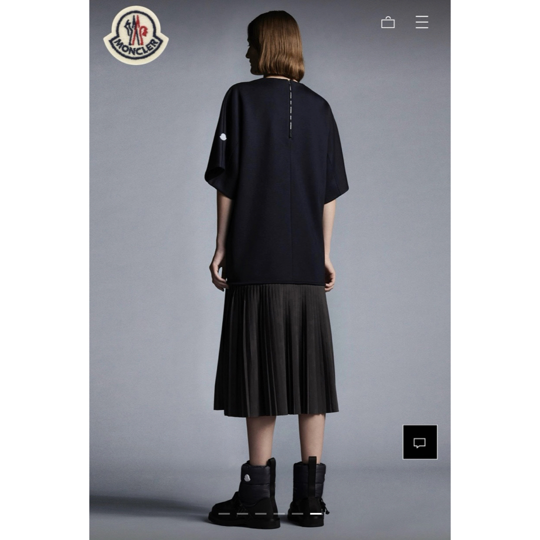 MONCLER - monclerモンクレールGENIUSハイクHYKEワンピース青色