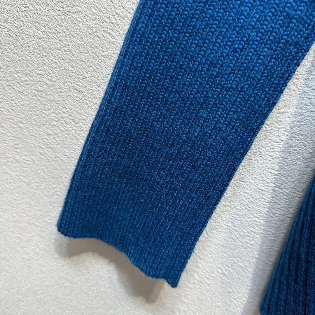 希少 美品 ワイズ ヨウジヤマモト ウール ハイネック デザイン リブ ニット