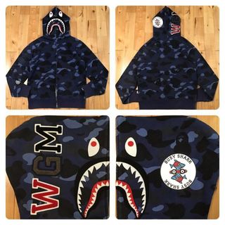 A BATHING APE（パーカー ・ ブルー・ネイビー/青色系）のフリマ