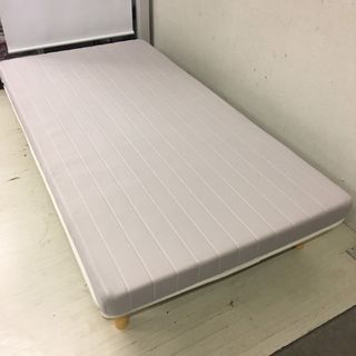 MUJI (無印良品) - 無印良品 シングルベッド 脚付きマットレス 新古品