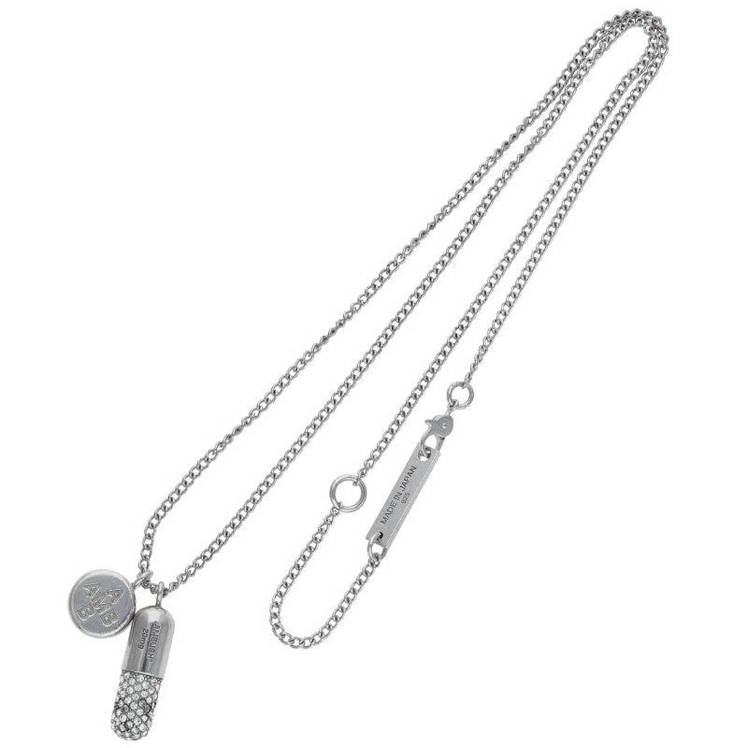 AMBUSH - アンブッシュ PAVE PILL CHARM NECKLACE ライトストーンピル