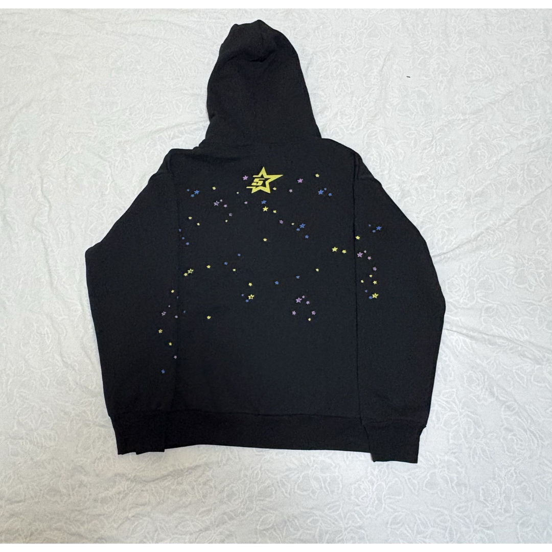 Sp5der Worldwide Hoodie Lサイズ ブラック パーカー