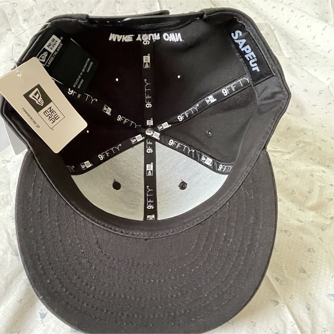 新品 SAPEurサプール ニューエラ キャップ L/XL