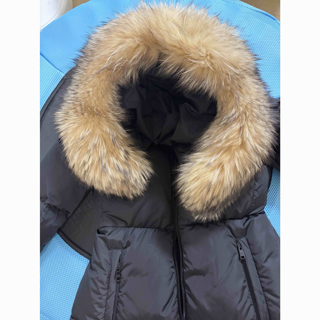 PRADA - PRADA ブラック ダウンジャケット ファー付きの通販 by shopix