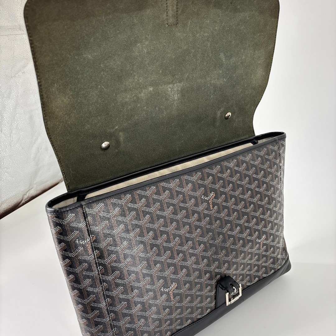 GOYARD - 極美品 ゴヤール ビジネスバッグ シタダンPM ブラック メンズ