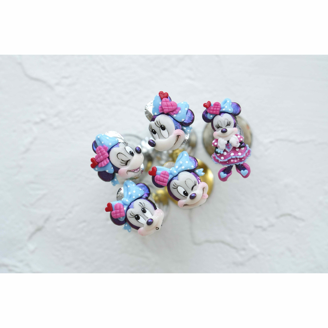 パルパルーザ 3dパーツ ネイル ディズニー ミニー ミニファンの通販 by