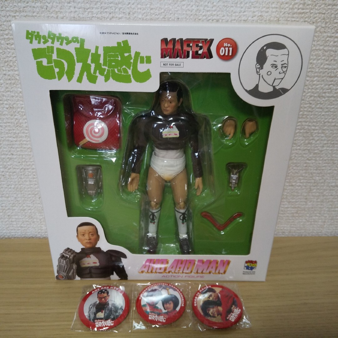 ダウンタウンのごっつええ感じ アホアホマン フィギュア 新品非売品の
