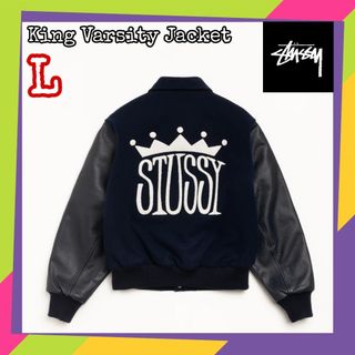 STUSSY - STUSSY SPORT MELTON VARSITY JACKET Mの通販 by wes