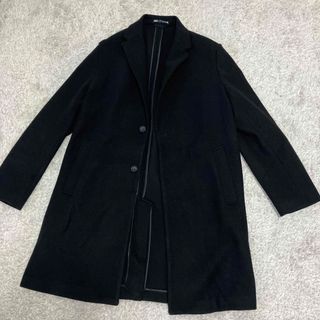 ZARA - 新品 人気完売 ZARA MAN モード系 レザー ベルト コート メンズ