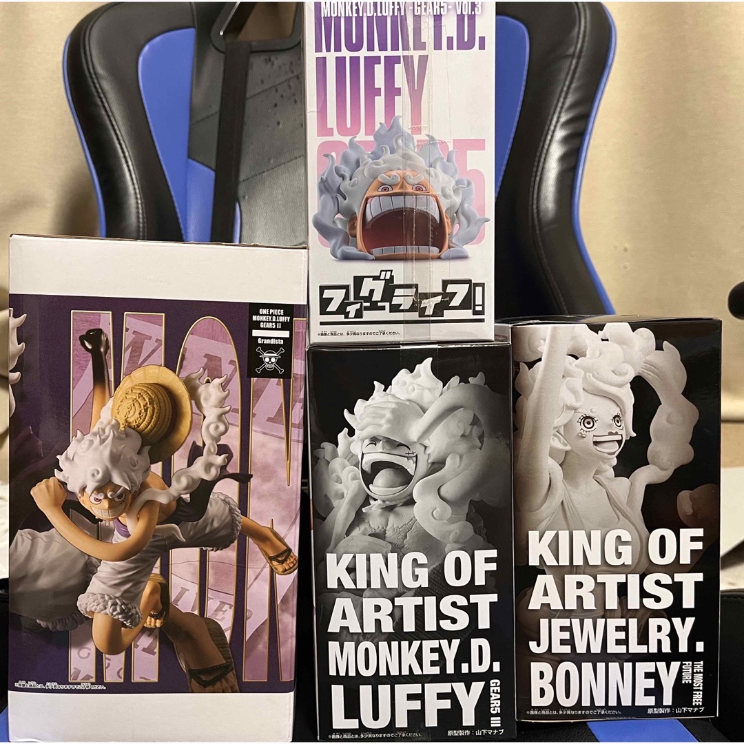 ONE PIECE KING OF ARTIST ボニー&ニカルフィ 8個セット ワンピース