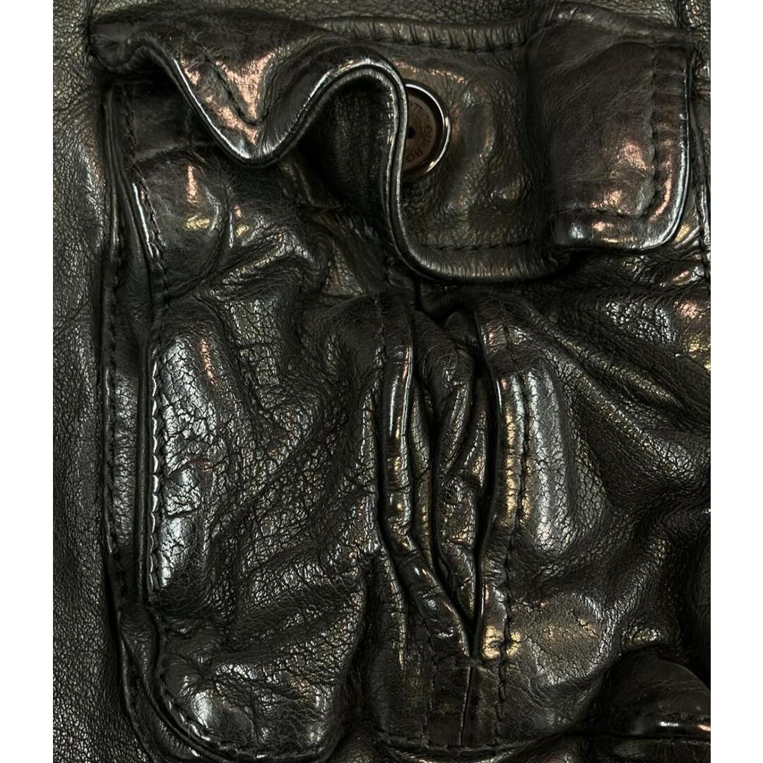 NEIL BARRETT - 訳あり ニールバレット レザージャケット メンズ SIZE