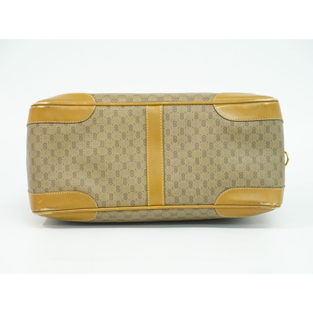 GUCCI - 本物 グッチ GUCCI オールドグッチ マイクロGG ミニ ボストン