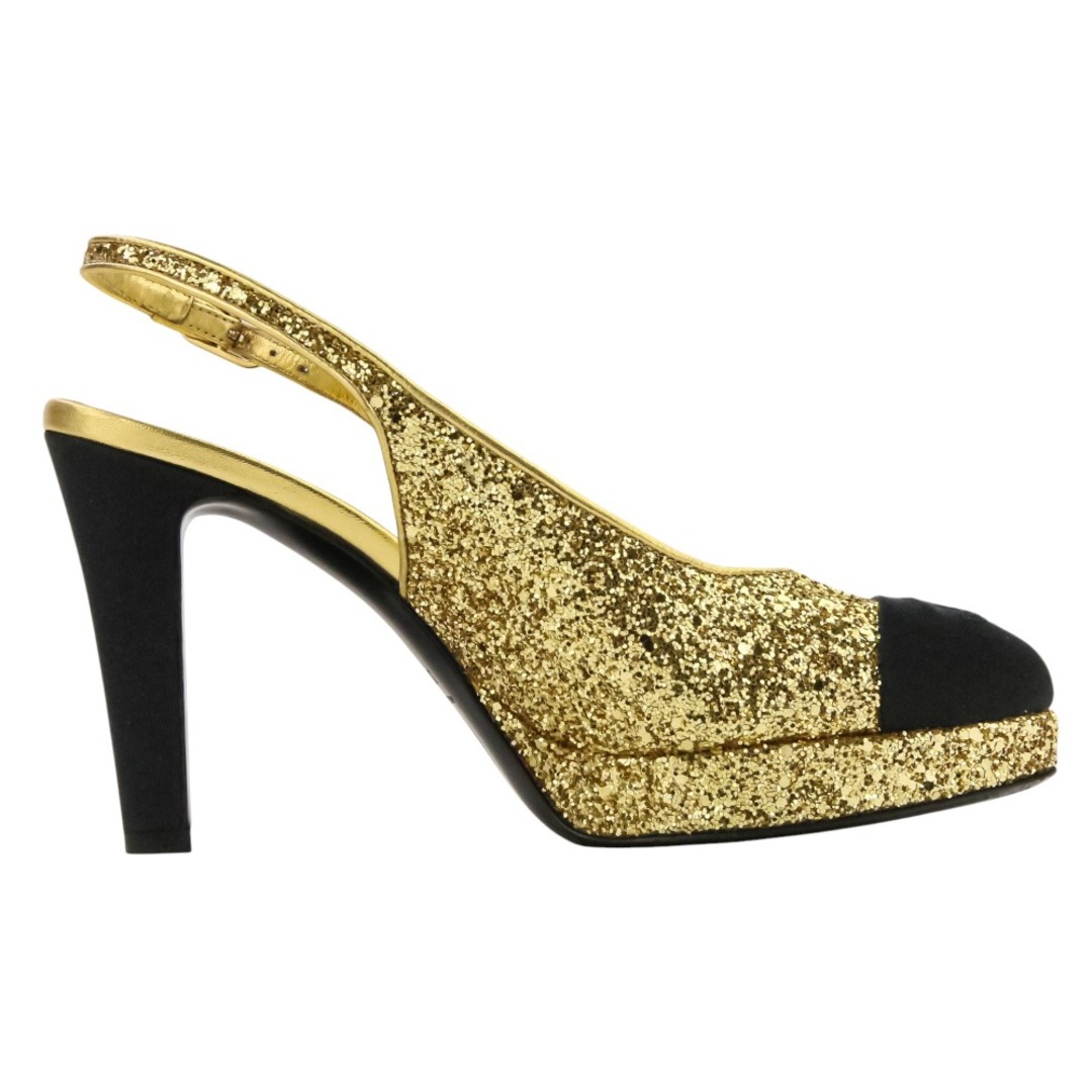 CHANEL - 美品 21A CHANEL シャネル ココマーク グリッター スリング