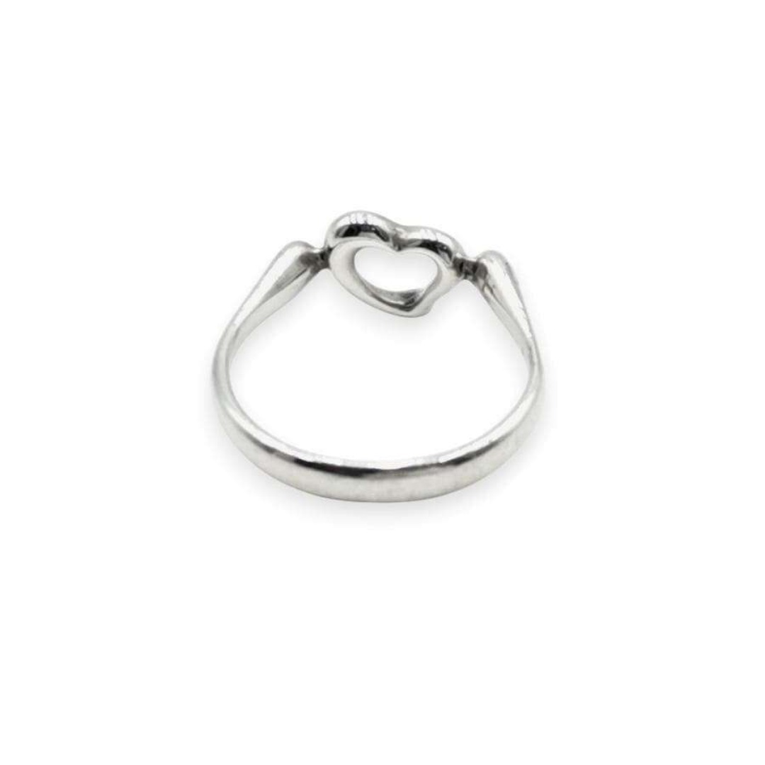 Tiffany & Co. - 美品 ティファニー 指輪 リング オープンハート 11号