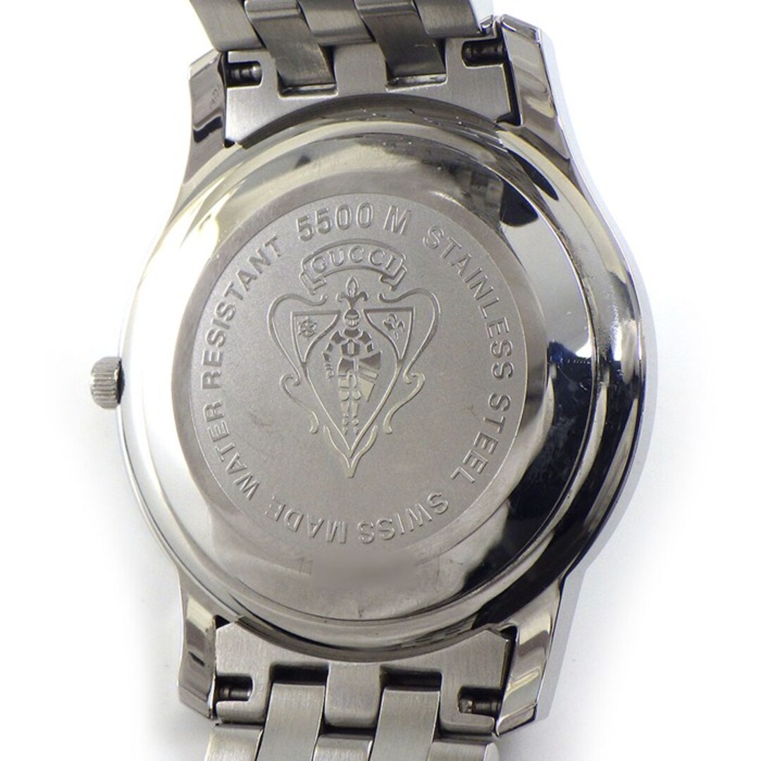 GUCCI - グッチ GUCCI 腕時計 Gクラス 5500M ブラック文字盤 ローマン