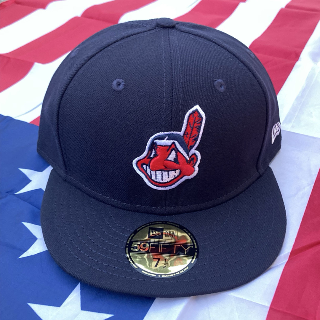 NEW ERA - 【激レア】クリーブランド・インディアンズ 7 1/2(59.6cm