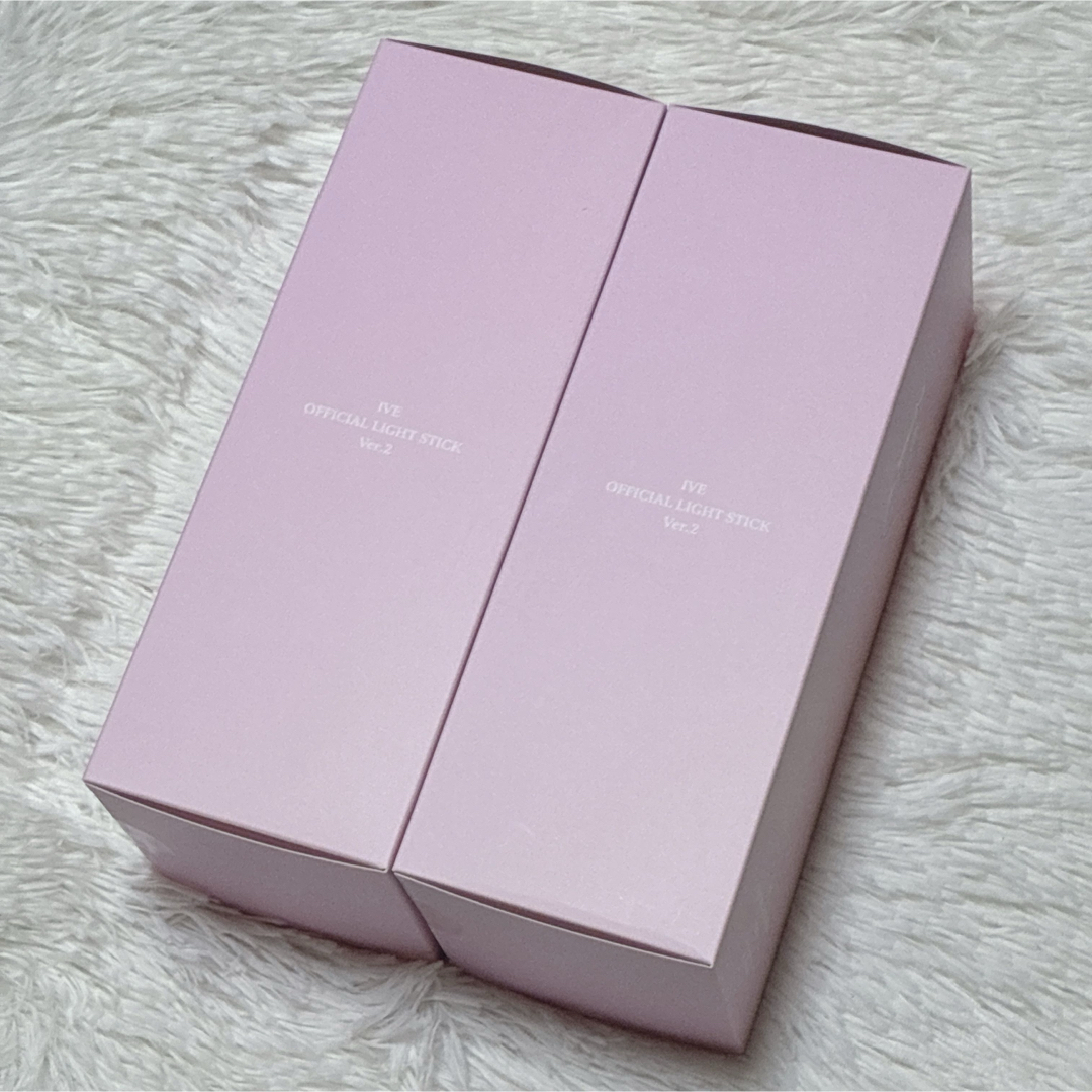 2個セット トレカ6枚付き IVE ペンライト ver.2 アイブ 新品未開封の
