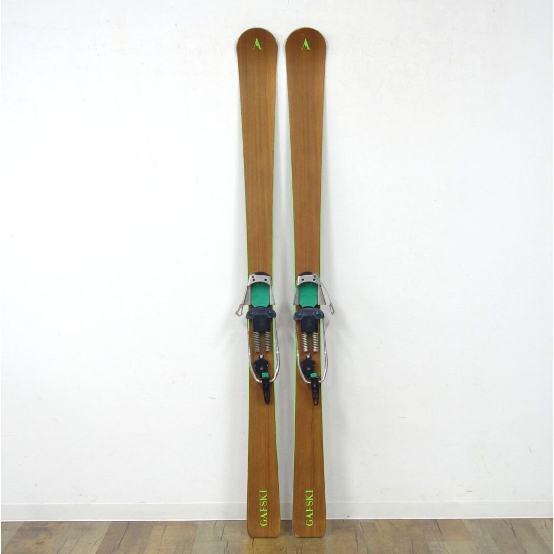 美品 ガフフスキー GAF SKI 170cm センター87mm テレマーク 75mm