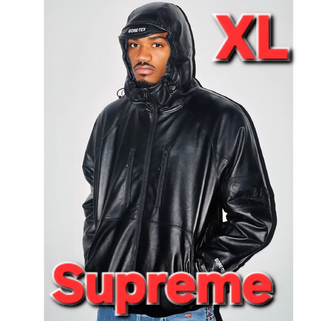 Supreme - 【XL】Supreme GORE-TEX Leather Jacketの通販 by アルファ