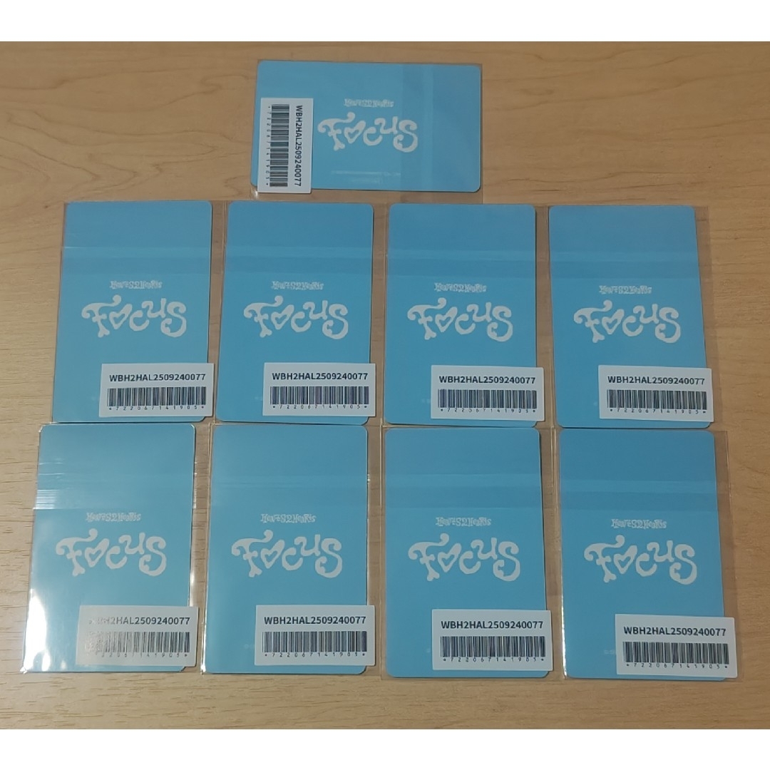 hearts2hearts focus weverse 特典 トレカ コンプの通販 by ローズ's