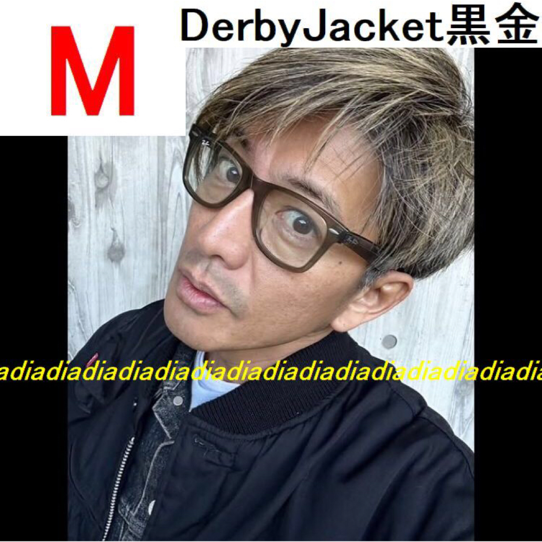 キムタク 私物 黒金 ダービーオブサンフランシスコ ダービージャケット