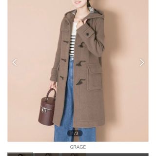 URBAN RESEARCH - ウールパイルダッフルコートの通販 by 