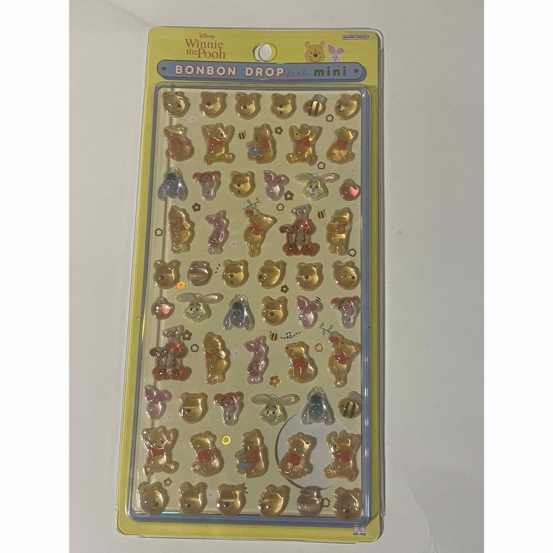 Disney - 8枚セット コンプリート ボンボンドロップシール ミニ