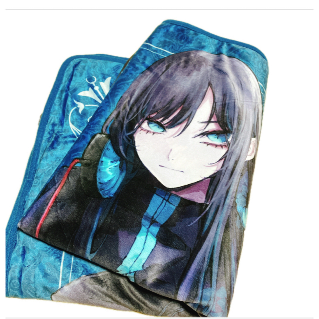 TAITO - 未使用品 Ado ROUND1限定ふわふわブランケット 青の通販 by