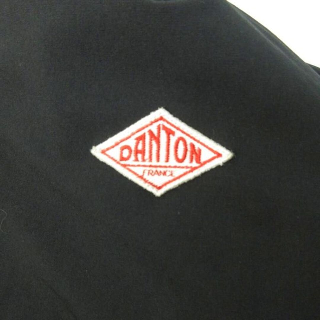 DANTON - ダントン ダウンジャケット フード ラクーン ファー ロゴ 38