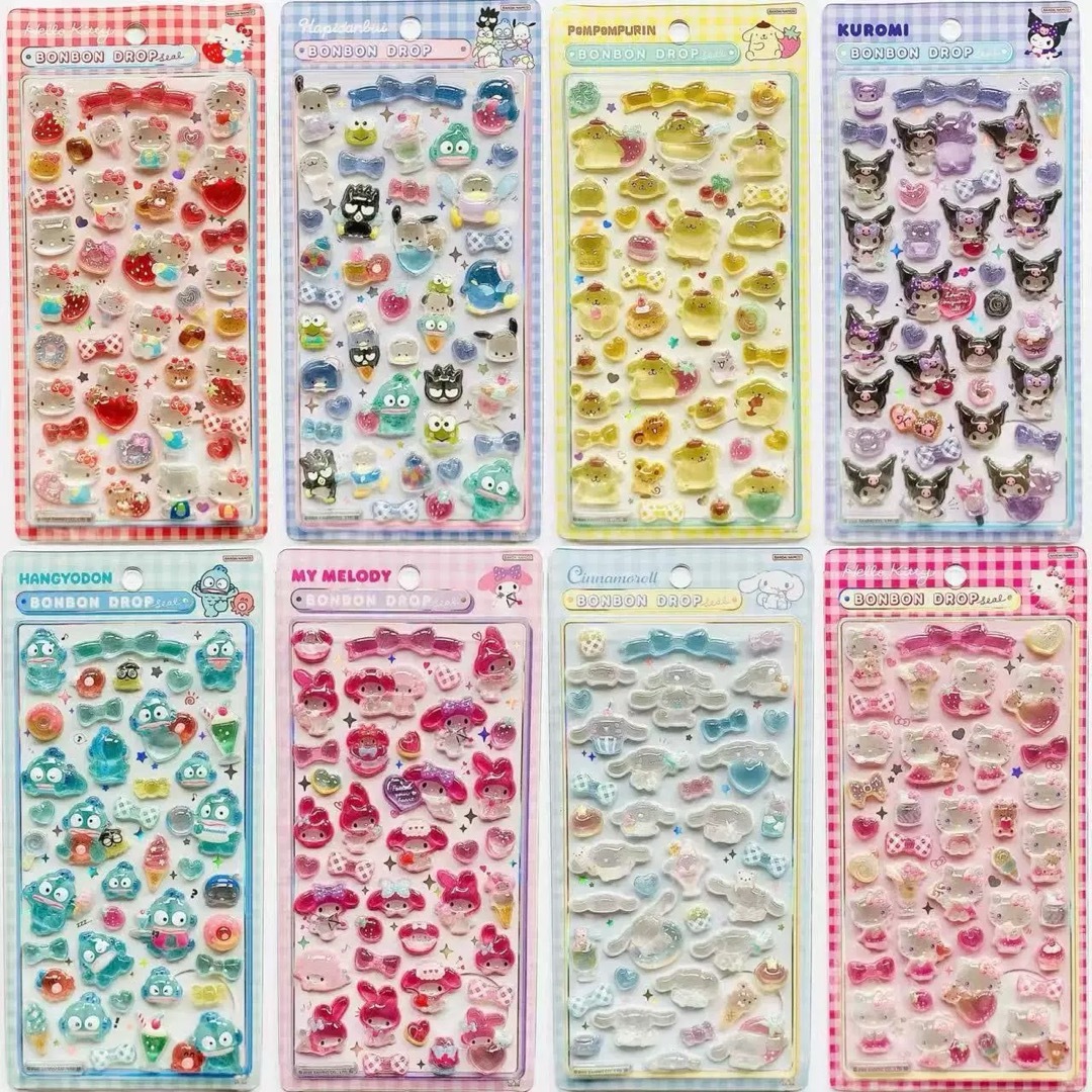 ボンボンドロップシール サンリオ第二弾 クロミ ハローキティ マイ